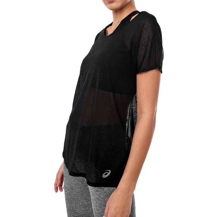 WRB4316.90 Asics T-Shirt Femenino Training_Workout_Tee Black