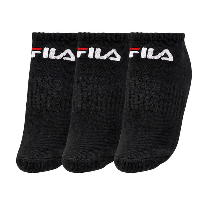 Fila Lifestyle Medias Unisex Tripack_Canhoo_Corto Negro