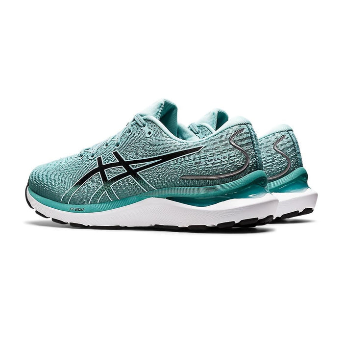 Asics Running Femenino Gel-Cumulus_24 Oasis_Green/Black