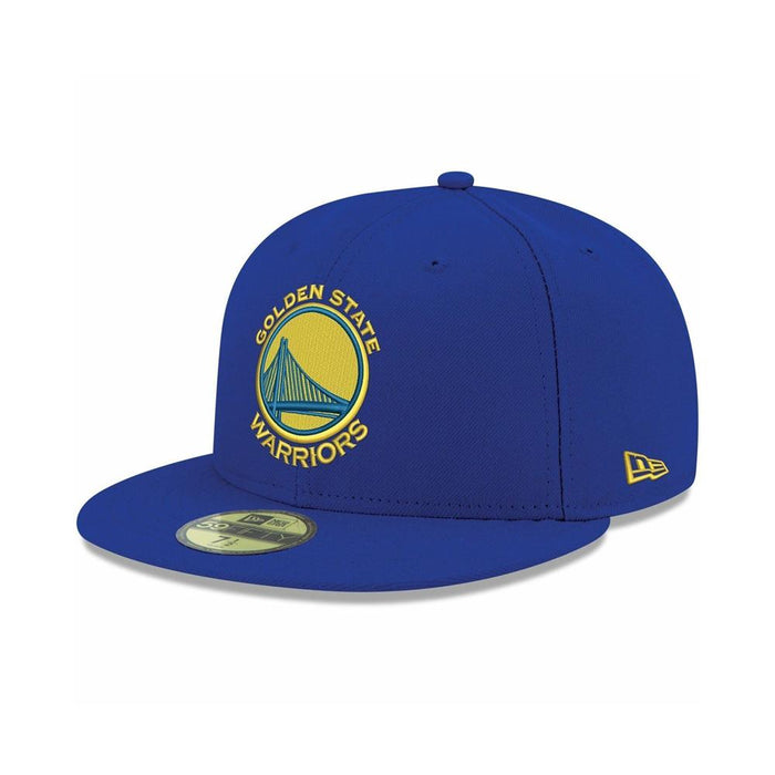 MAZ-New_Era Gorros NBA 59Fifty Golden_State_Warriors Blue/Yellow/Grey