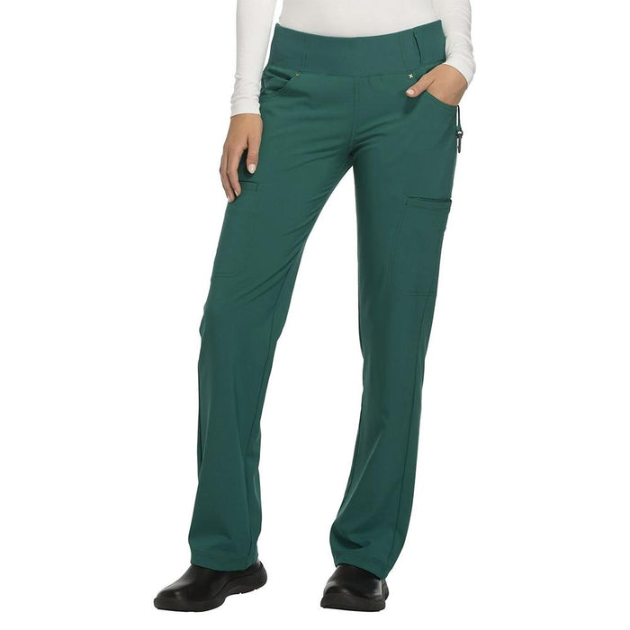 Cherokee Mid Rise Straight Leg Pull-on Pant