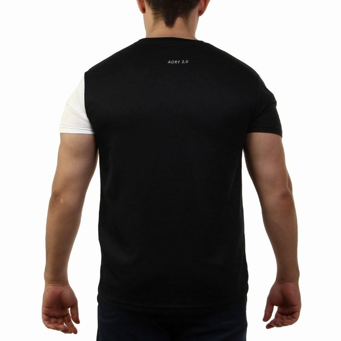 Diadora Masculino Dry_Fit_T-shirt_With Black/White