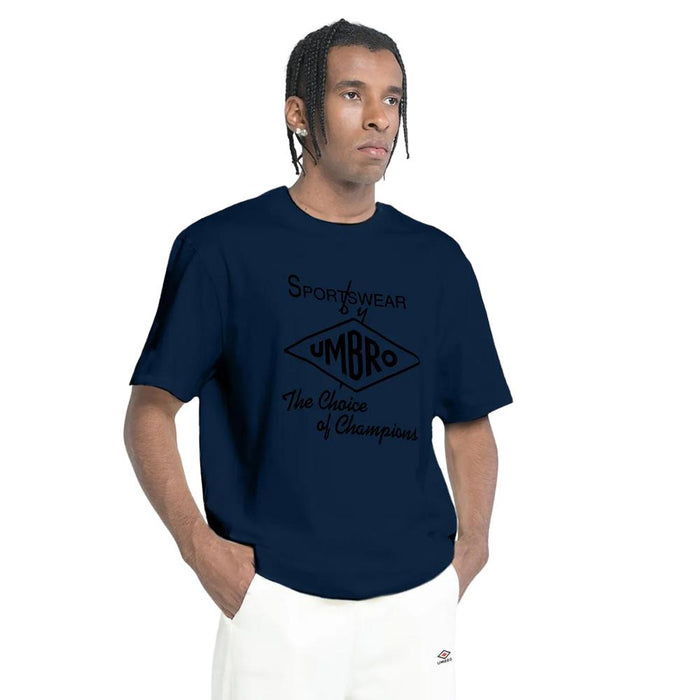 Umbro Remeras Masculino Moda Choice_Of_Champions_Tee Marino