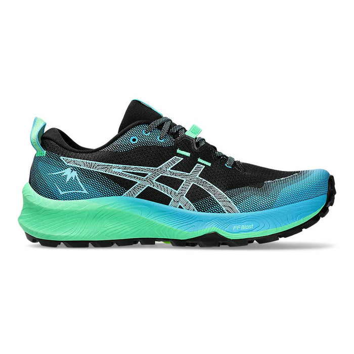 Asics Deportivos Masculino Running Gel_Trabuco_12 Black/Bright_Cyan