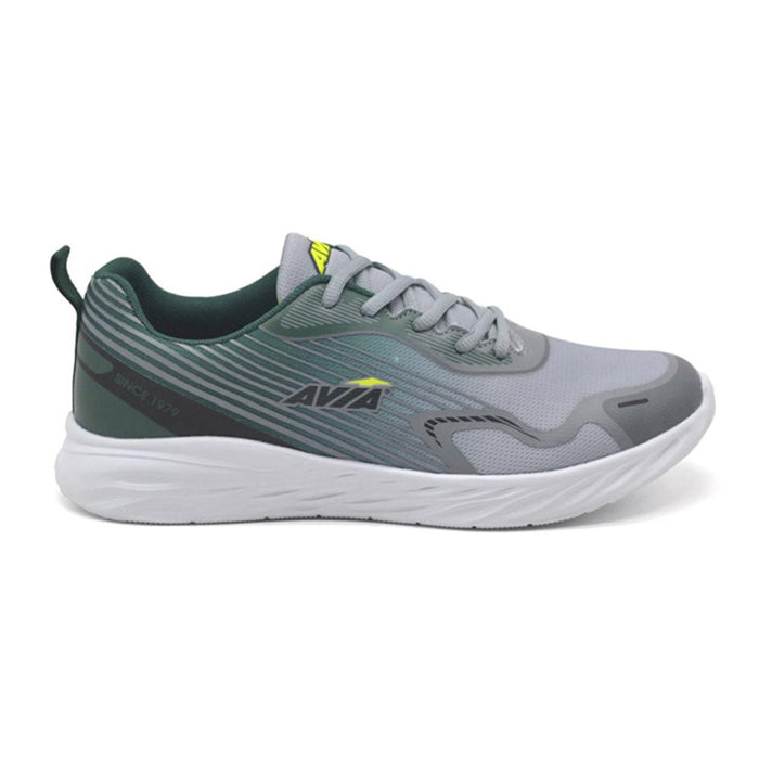 Avia Running Masculino Javier Grey/_Green/Lime_Green