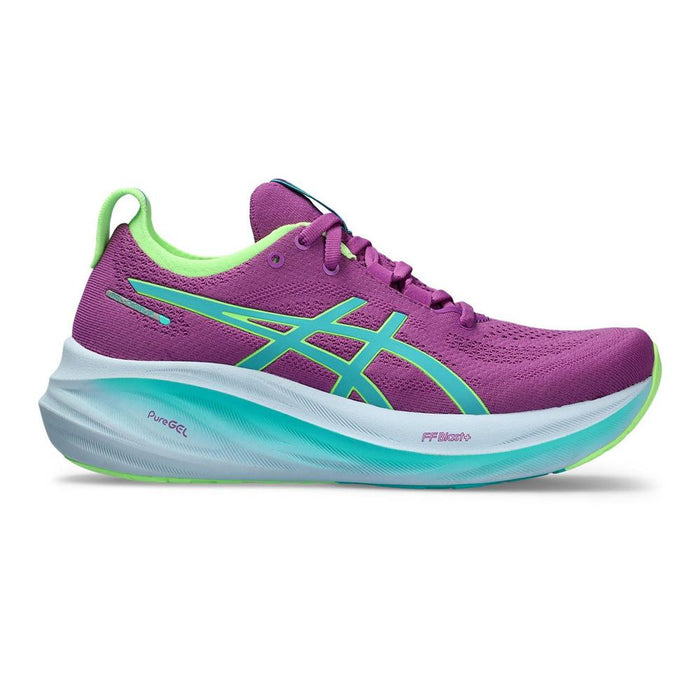 Asics Running Femenino Gel_Nimbus_26 Lite_Show/Illuminate_Green