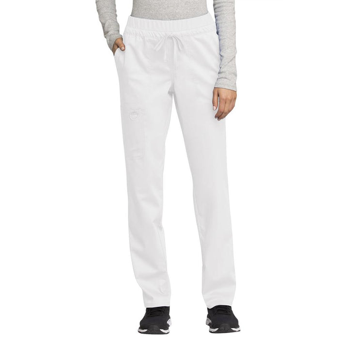 Cherokee Mid Rise Tapered Leg Drawstring Pant