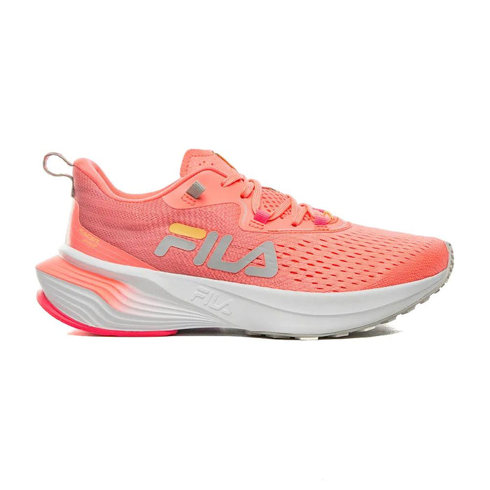 Fila Running Femenino Racer_Spider Salmon/Plata/Lima