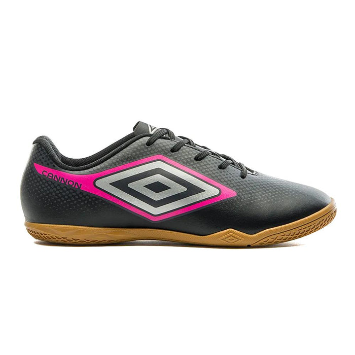 Umbro Indoor Masculino Futbol Cannon Negro/Gris/Rosa