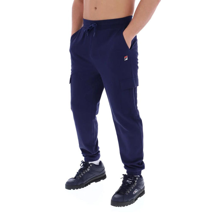 Fila Pantalones Masculino Ezra_Cargo_Jogger Fila_Navy