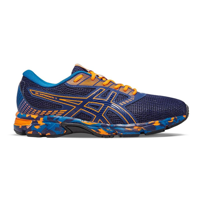 Asics Running Masculino Gel-Impression_11 Indigo_Blue/Shocking_Orange