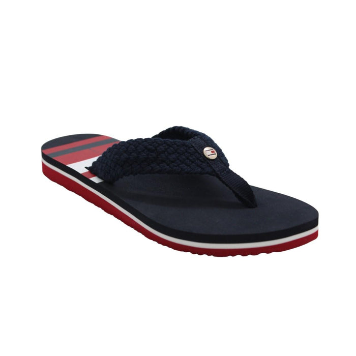 Tommy Hilfiger Zapatillas Femenino Th_Stripy Flat_Beach_Sandal Desert_Sky