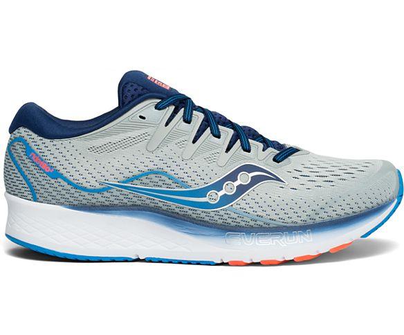 Saucony Running Masculino Ride_Iso_2 Grey/Blue