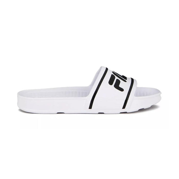 Fila Zapatillas Femenino Sleek_Slide_St Wht/Blk/Blk