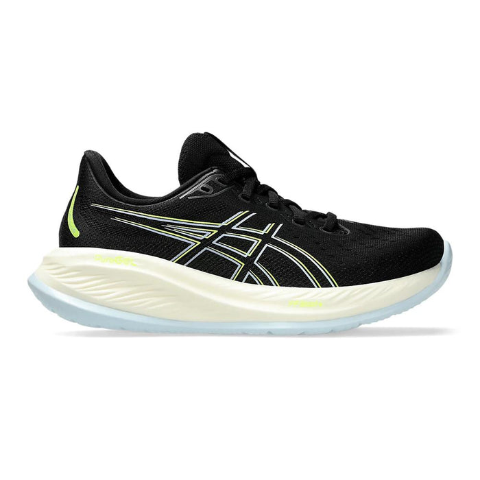 Asics Deportivos Femenino Running Gel_Cumulus_26 Black/Safety_Yellow