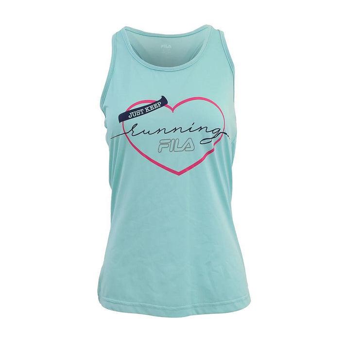 Fila Musculosas Femenino Running T22165 Aruba_Blue/Fuchsia_Rose/Fila_Navy