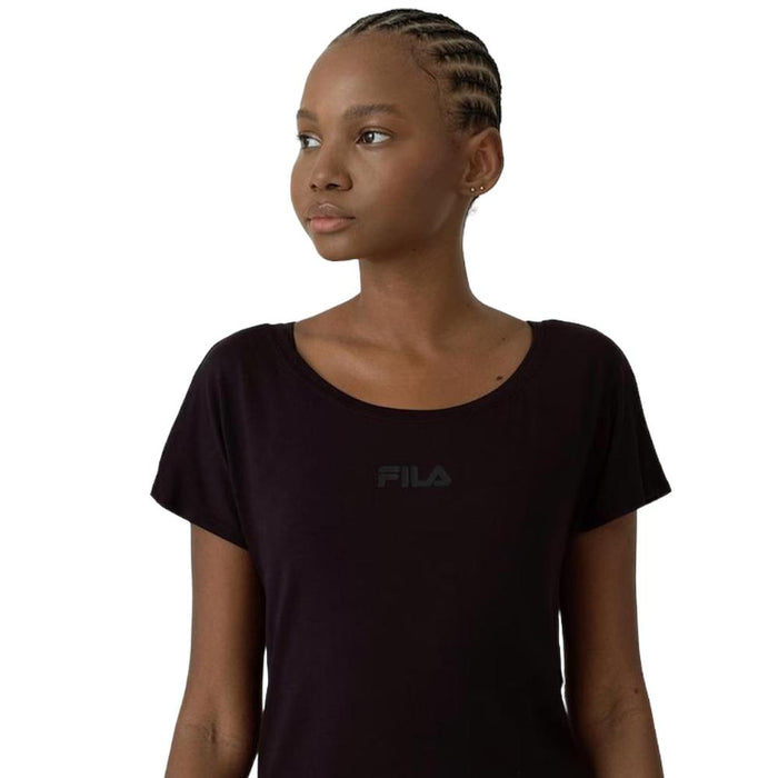 Fila Remeras Femenino Running Blouse_Studio_Mindfull Black