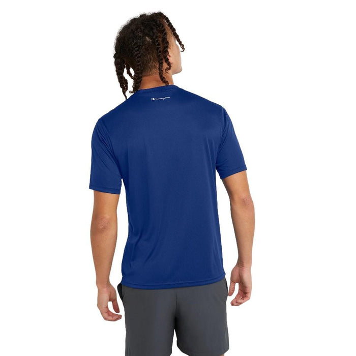 Champion Remeras Masculino Double Dry Core Tee Royal Blue