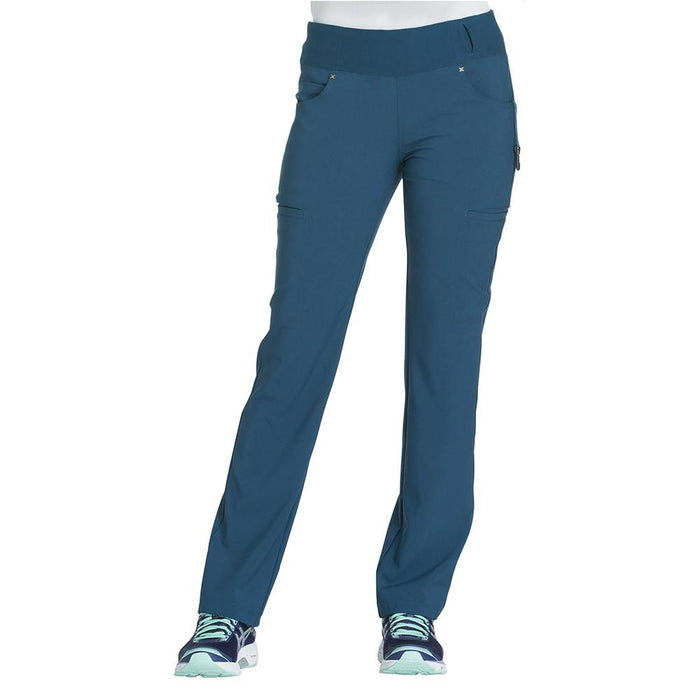 Cherokee Mid Rise Straight Leg Pull-on Pant