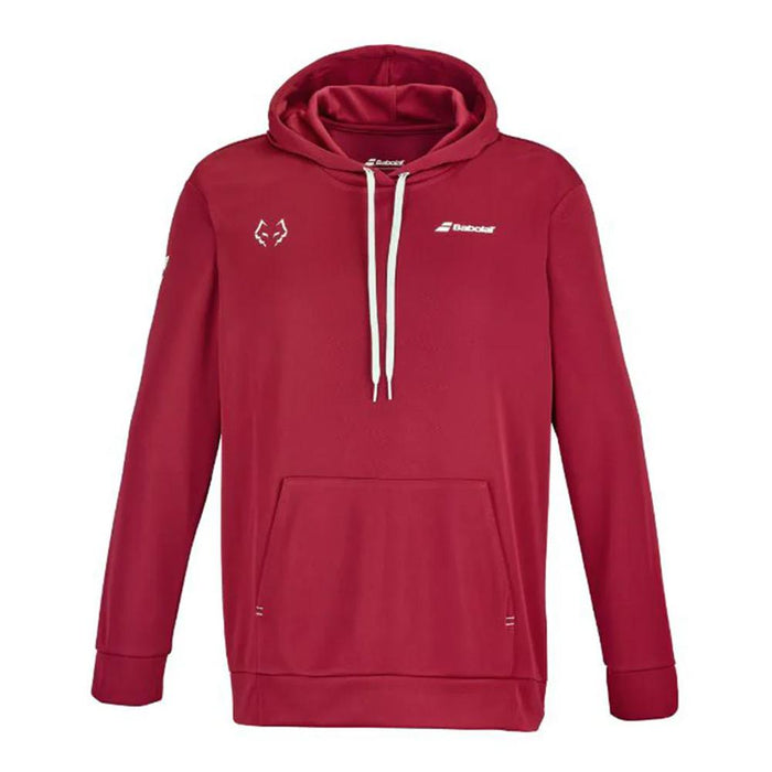 Babolat Canguros Masculino Padel Hood_Sweat_Lebron Red_Dahlia