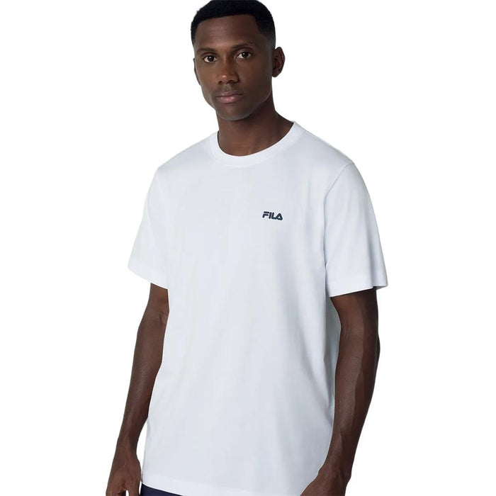 Fila Remeras Masculino Moda T-Shirt_Uc_Biella_Italia White