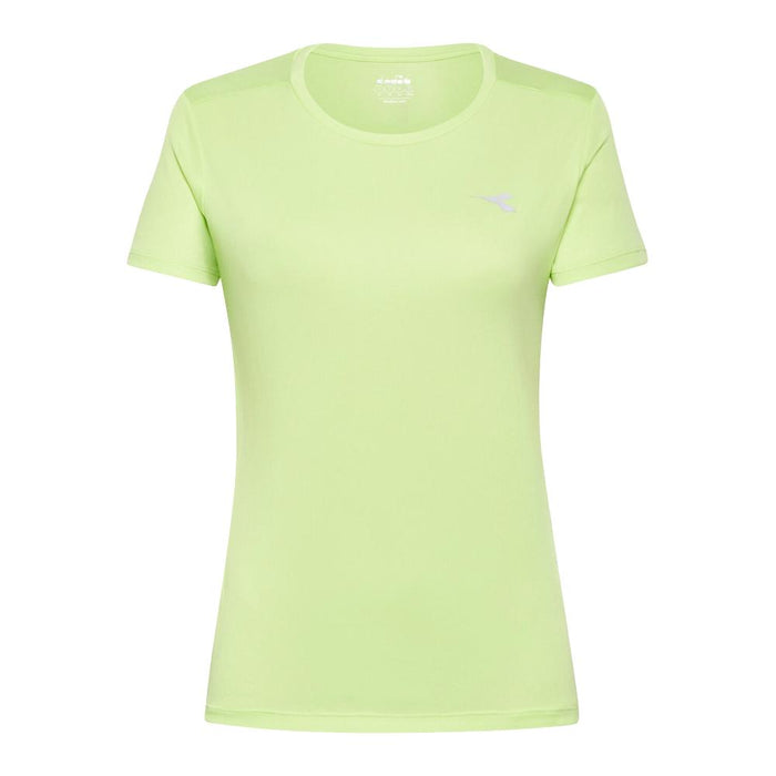 Diadora Remeras Femenino Running L._Ss_T-Shirt_Run Verde_Buccia