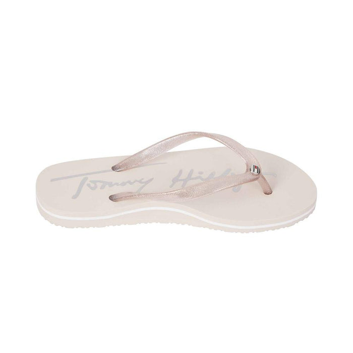 Tommy Hilfiger Femenino Zapatillas Glitter_Beach_Sandal Dusty Rose