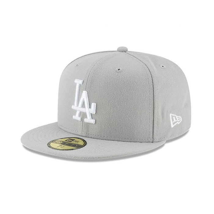 11591145 New_Era Gorros MLB 59Fifty Los_Angeles_Dodgers Gray