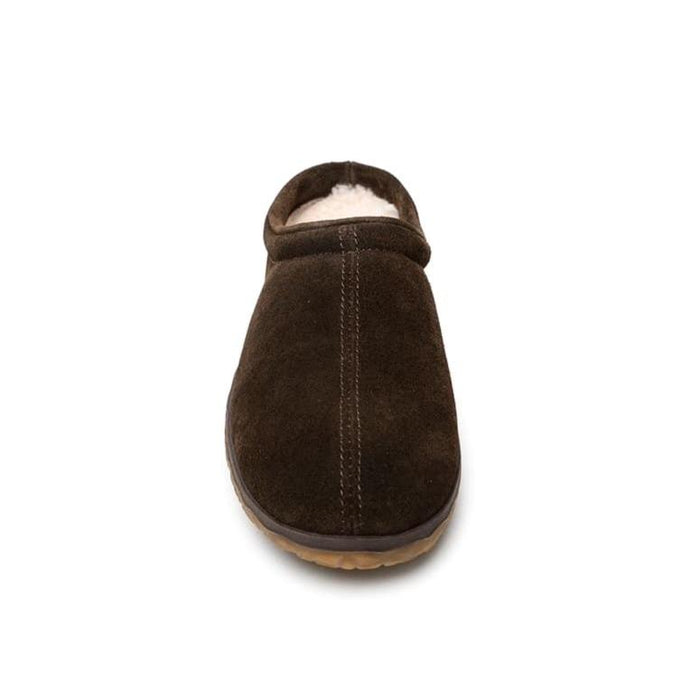 Minnetonka Masculino Taylor_Clog Chocolate