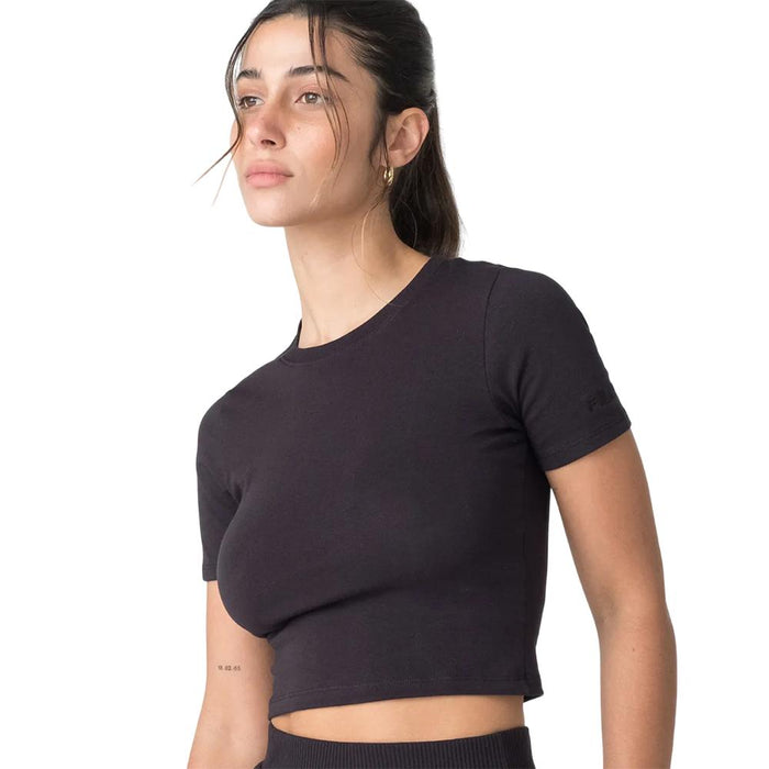 Fila Remeras Femenino Moda Blouse_Cropped_Basic Black