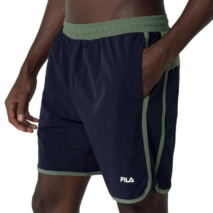 Fila Shorts Masculino Casual DNA Navy/Light_Olive