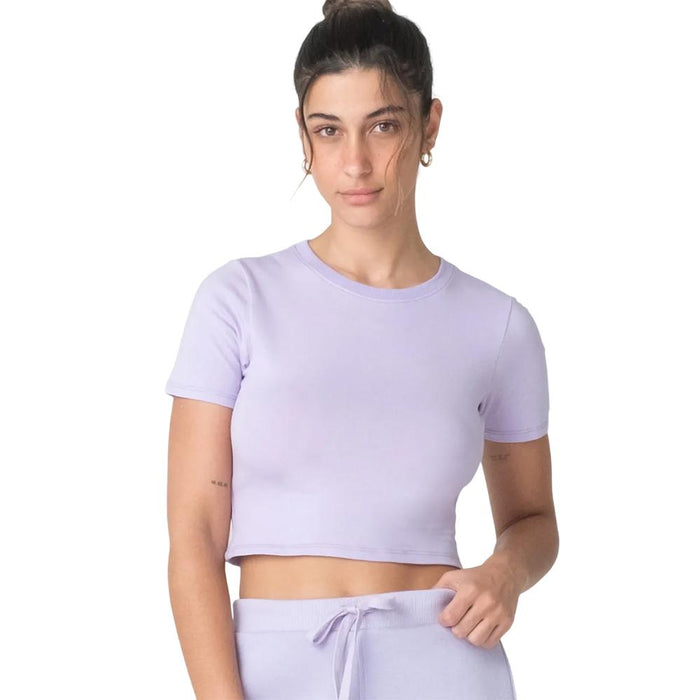 Fila Remeras Femenino Moda Blouse_Cropped_Basic Pastel_Lilacs