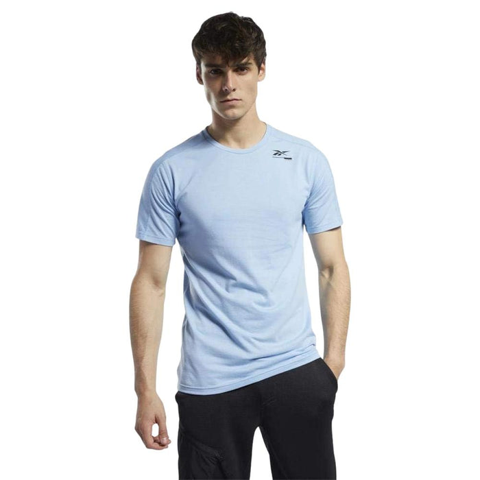 Reebok Remeras Masculino Ts_Speedwick_Grphc_Move Fluid_Blue