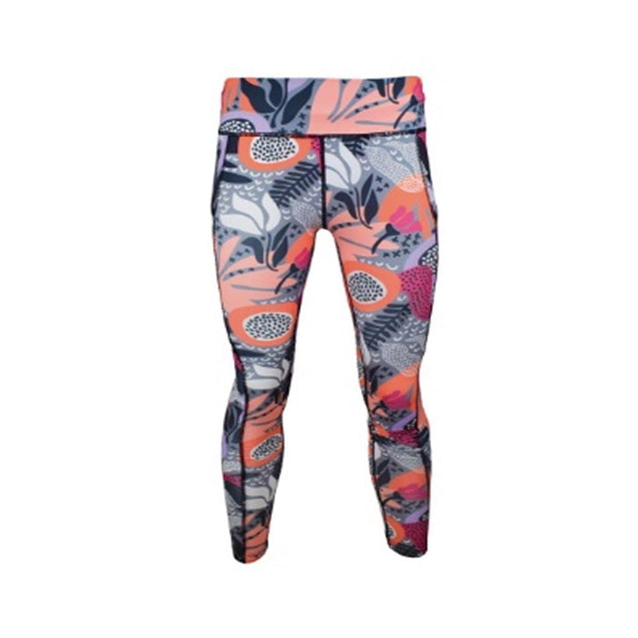 Fila Pantalones Femenino Training D24685W-2 Print/Black/Orange_Pop