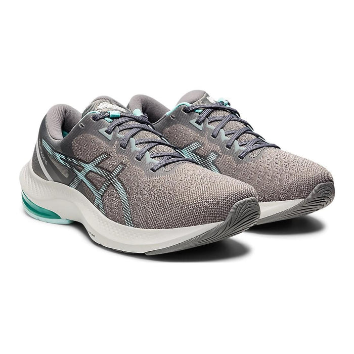 Asics Running Femenino Gel-Pulse_13 Clay_Grey/Oasis_Green