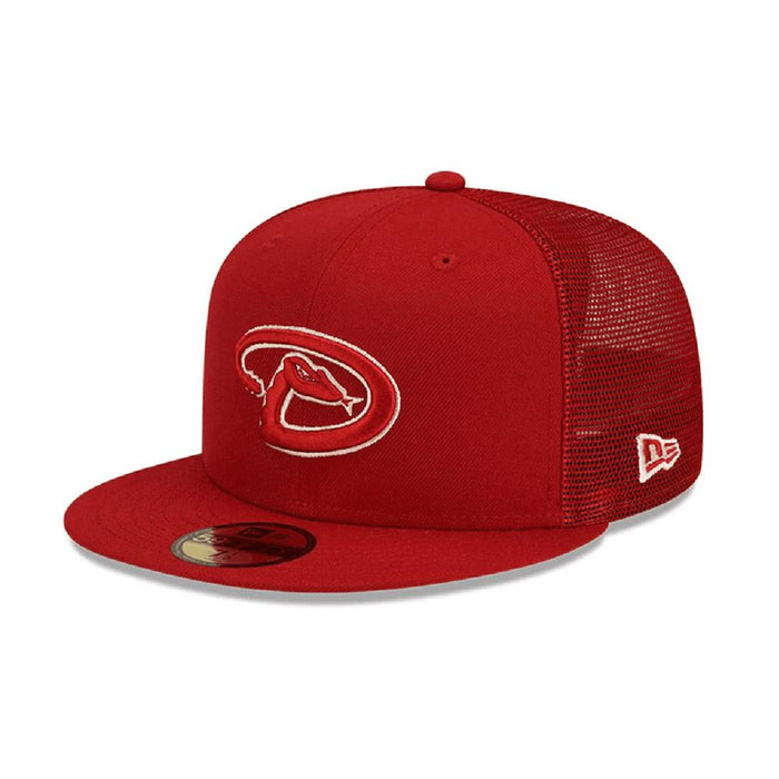 MAZ-60227541 New_Era Gorros MLB 59Fifty Arizona_Diamondbacks Red/Grey