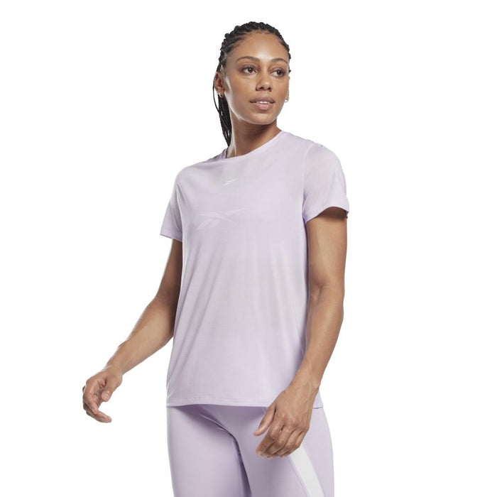 Reebok Femenino Wor_Ac_Tee Purple_Oasis