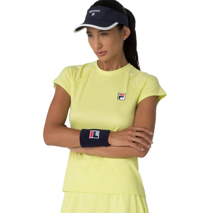 Fila Remeras Femenino Tenis Tennis_Basic Yellow_Neon_Light