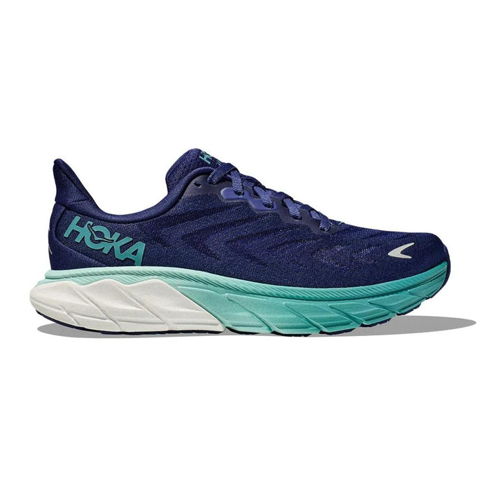 Hoka Running Femenino Arahi_6 Bellwether_Blue/Ocean_Mist