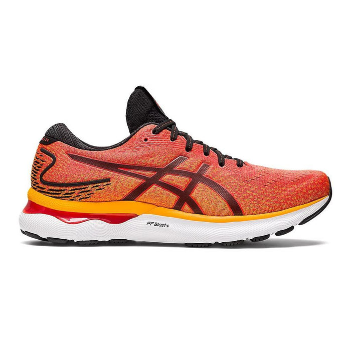 1011B359.800 Asics Running Masculino Gel-Nimbus_24 Cherry_Tomato/Black