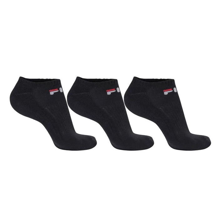 Fila Lifestyle Medias Unisex Tripack_Canhoo_Corto Negro