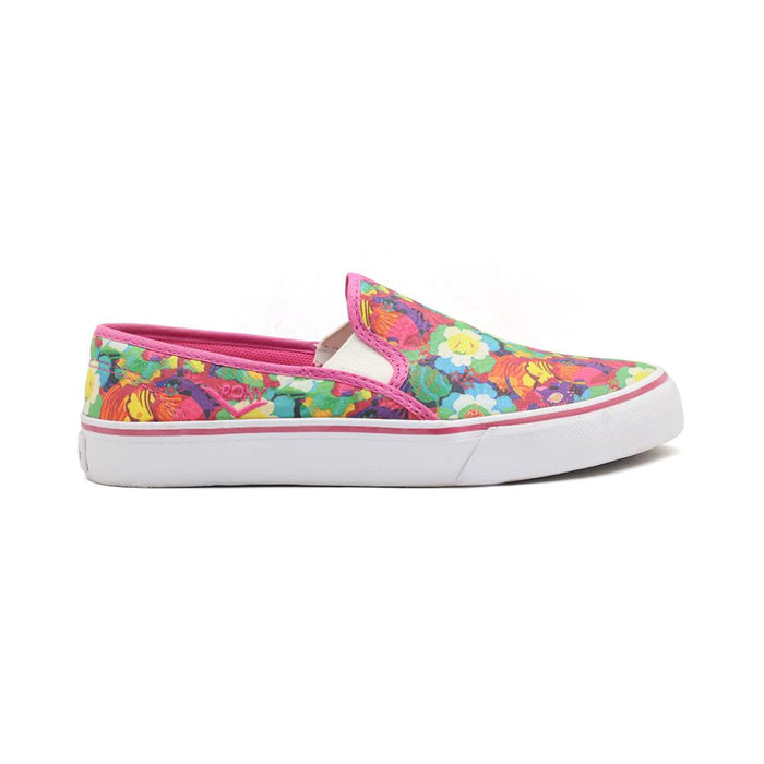 Pony Femenino 14400-1_Canvas Floral/Pink