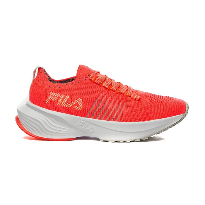 Fila Running Femenino Spider_Knit Coral/Blanco/Plata