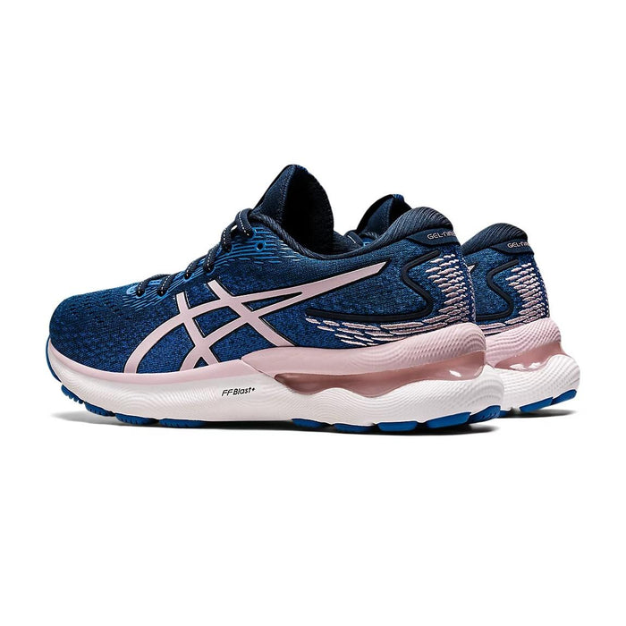 Asics Running Femenino Gel-Nimbus_24 French_Blue/Barely_Rose