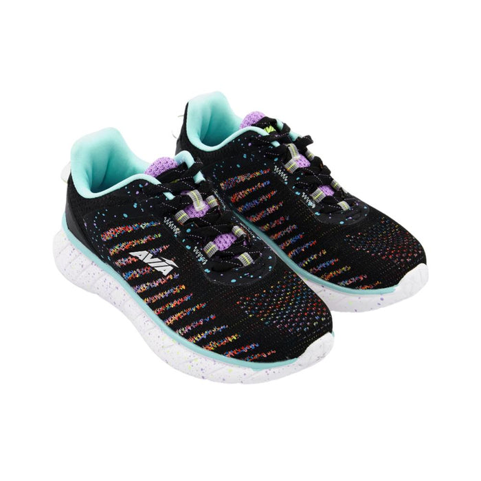 Avia Deportivos Niños Running Avi_Monsoon_G Black/Multi_Pastel