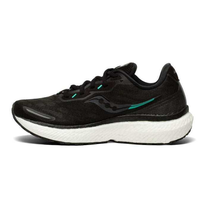 Saucony Running Femenino Triumph_19 Black/White