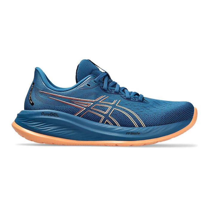 Asics Deportivos Masculino Running Gel_Cumulus_26 Rich_Navy/Faded_Orange