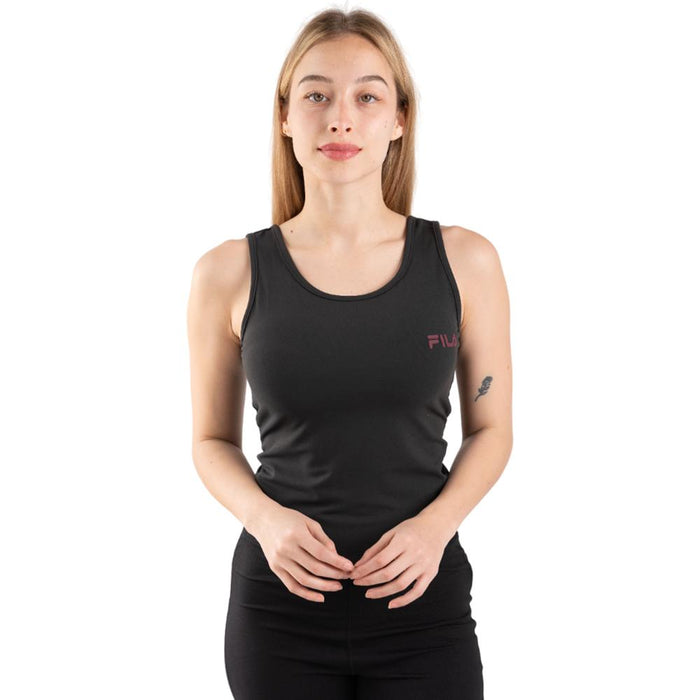 Fila Chalecos Femenino Junny_Cross_Back_Vest Black