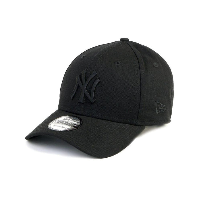 12650335 New_Era Gorros MLB 9Forty New_York_Yankees Black/Black