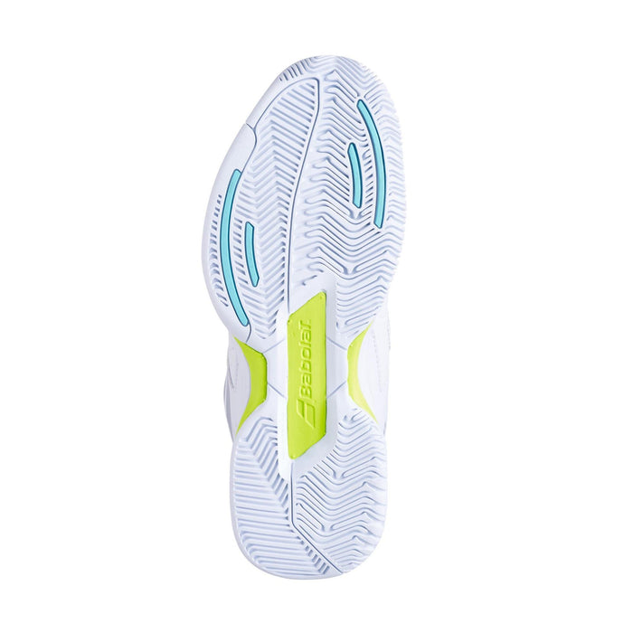 Babolat Tenis Femenino Cud_Pulsion_All_Court White/Pop